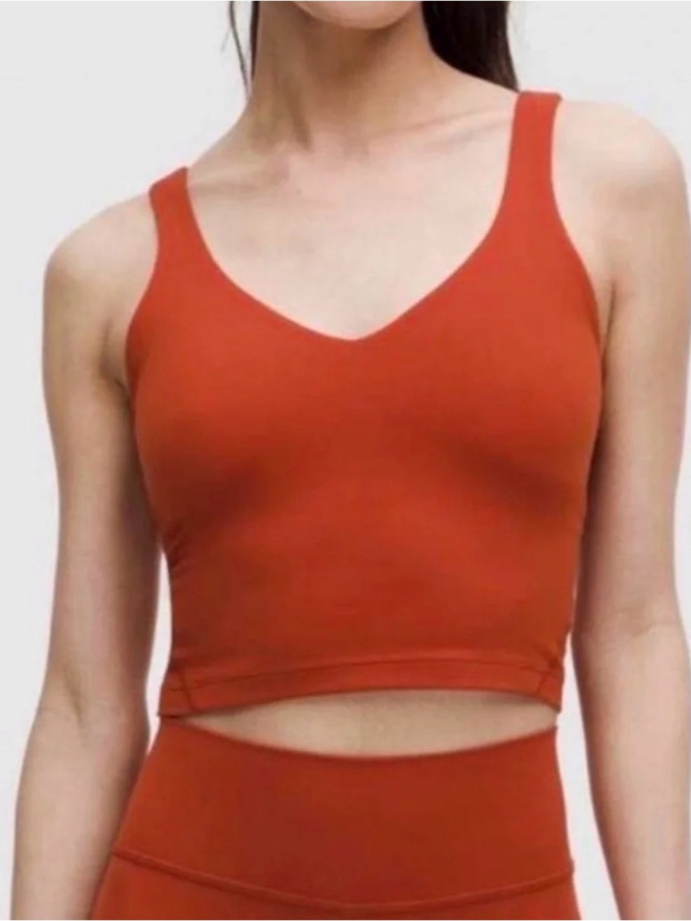 Lululemon Align Tank Top Size 12 Burnt Orange